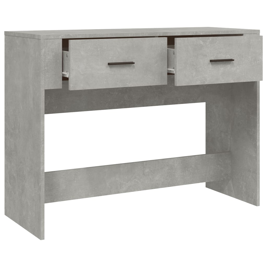 Konsolentisch Betongrau 100x39x75 cm Holzwerkstoff