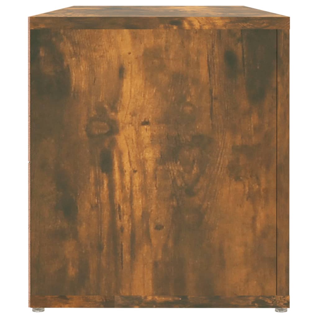 TV-Schrank Räuchereiche 100x31,5x35 cm Holzwerkstoff