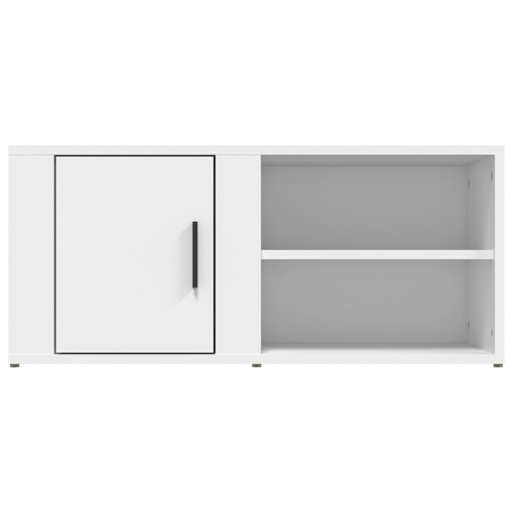 TV-Schränke 2 Stk. Weiß 80x31,5x36 cm Holzwerkstoff