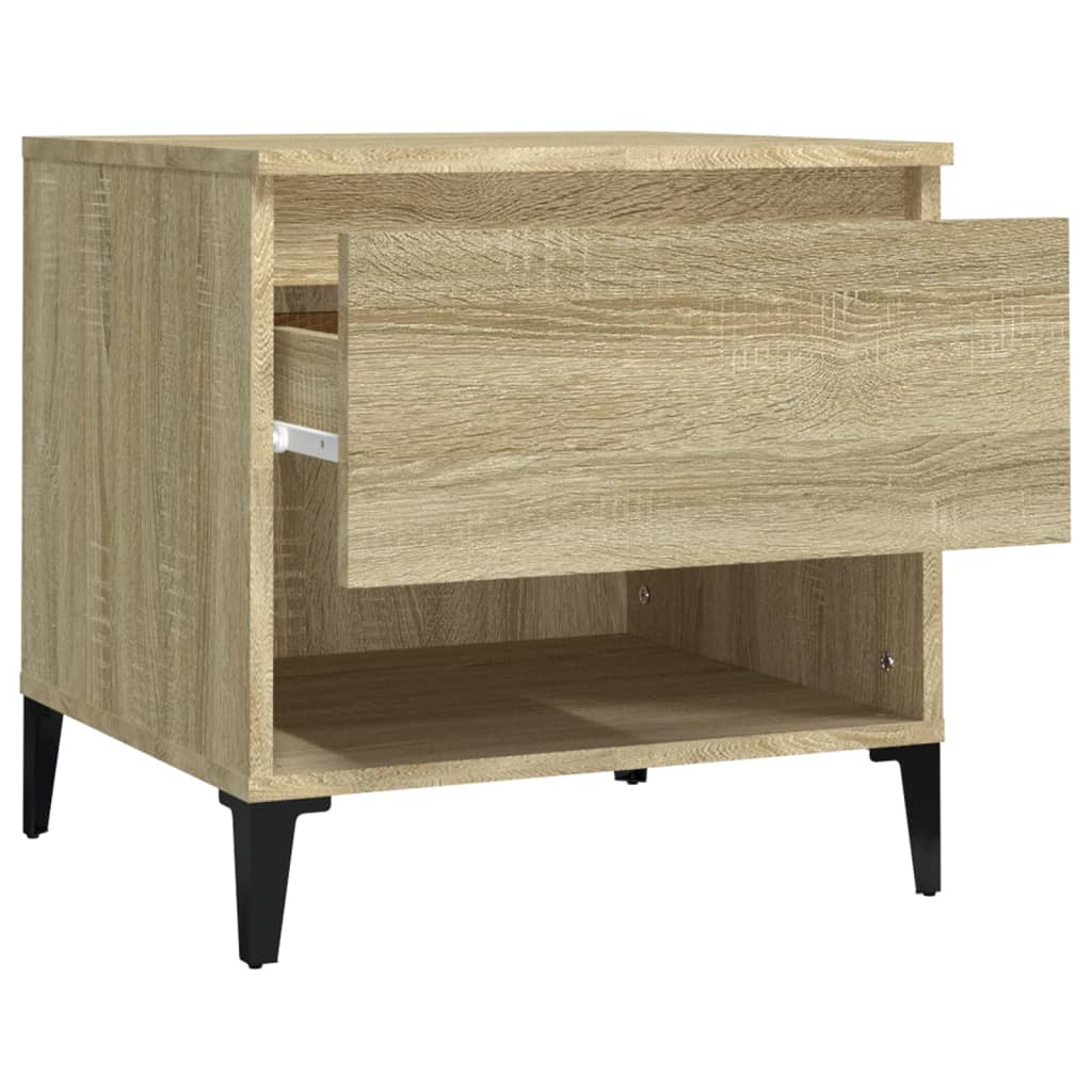 Beistelltisch Sonoma-Eiche 50x46x50 cm Holzwerkstoff