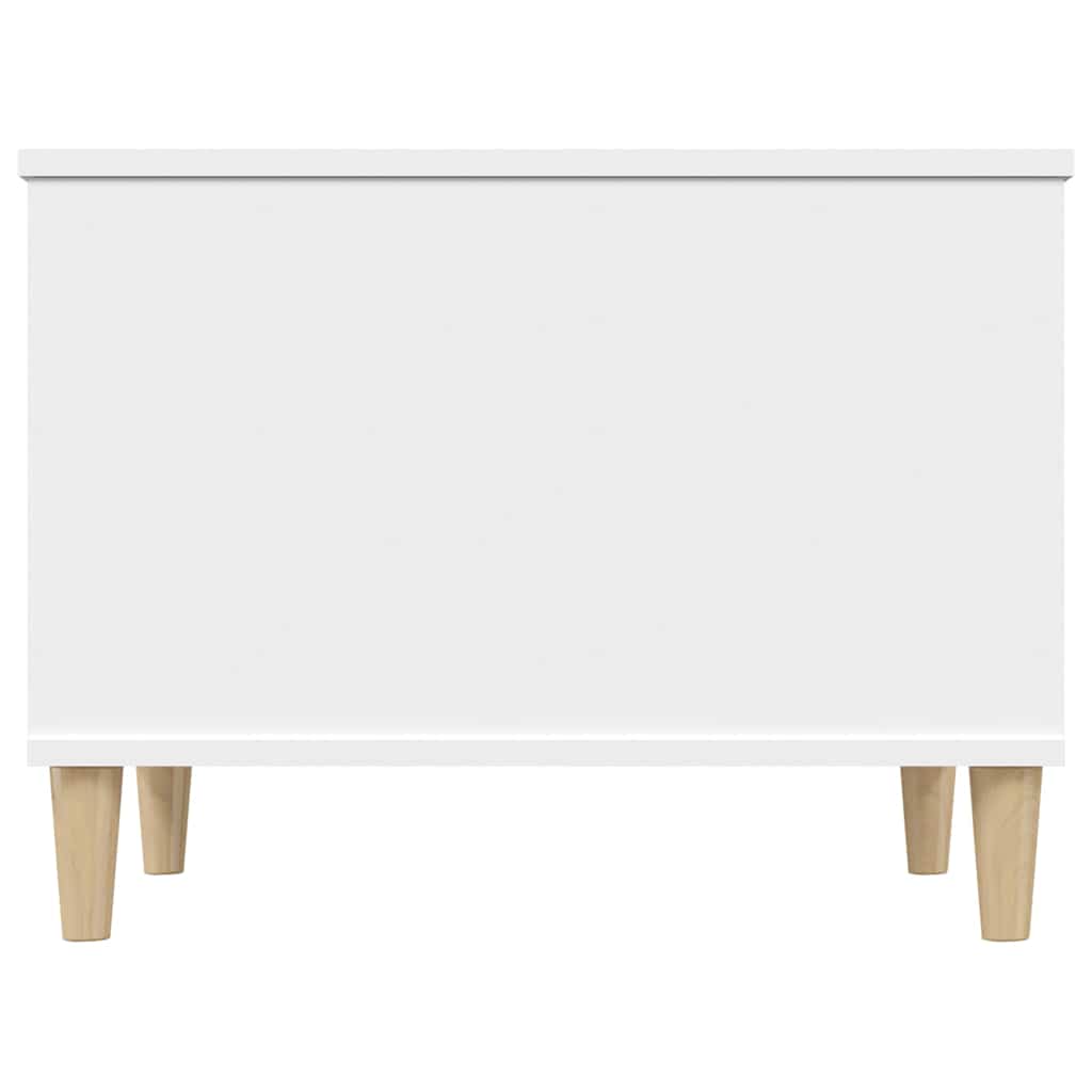 Couchtisch Weiß 60x44,5x45 cm Holzwerkstoff