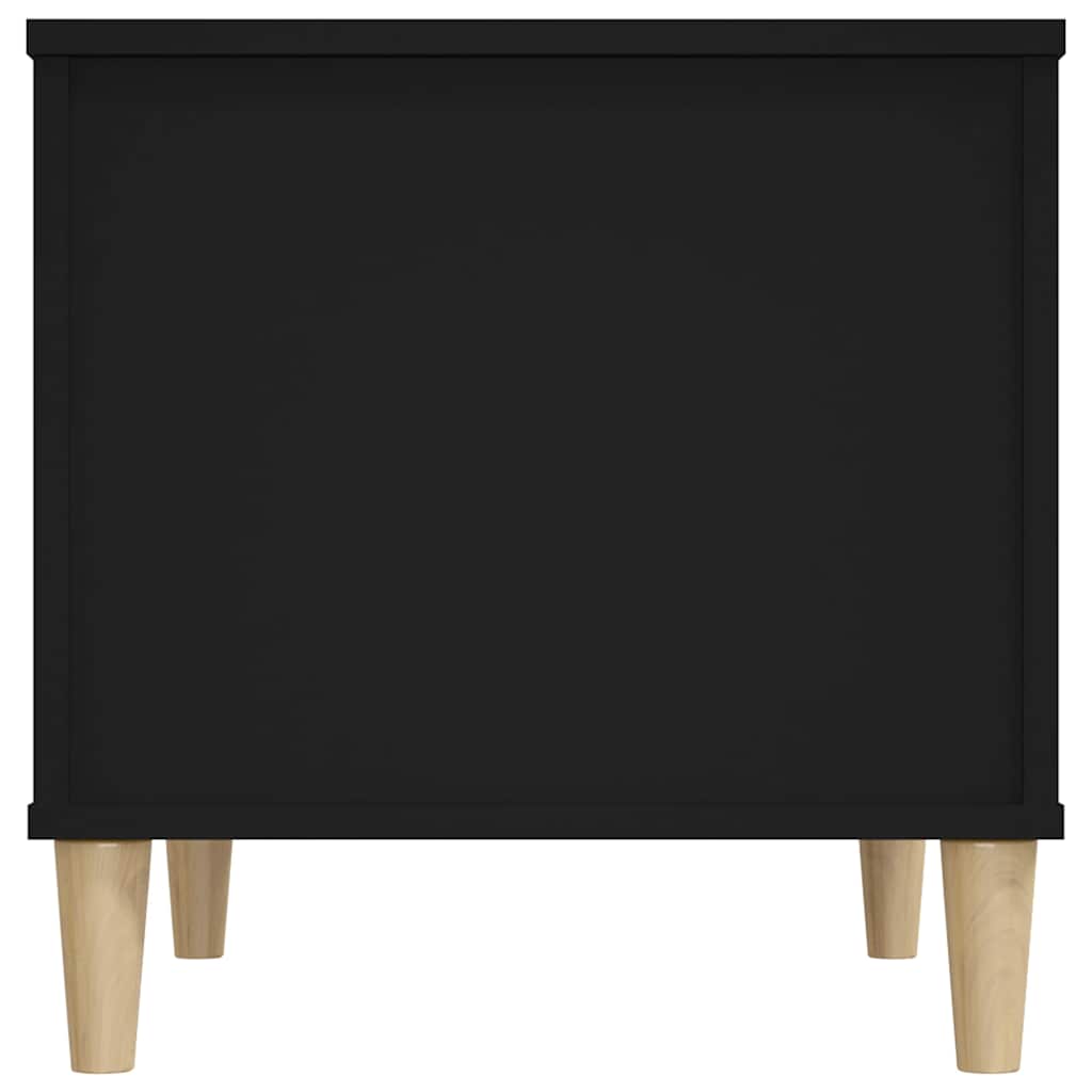 Couchtisch Schwarz 60x44,5x45 cm Holzwerkstoff
