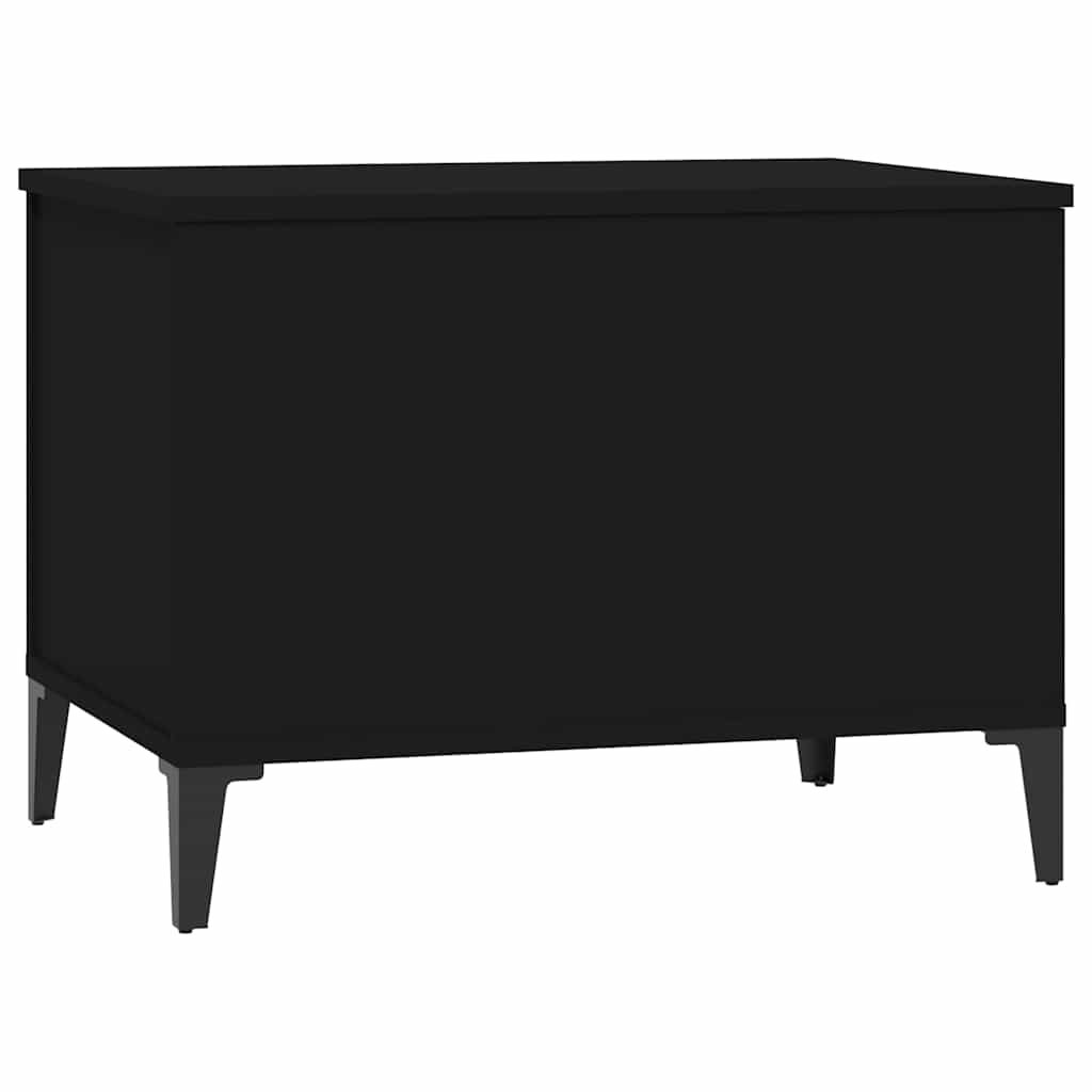 Couchtisch Schwarz 60x44,5x45 cm Holzwerkstoff