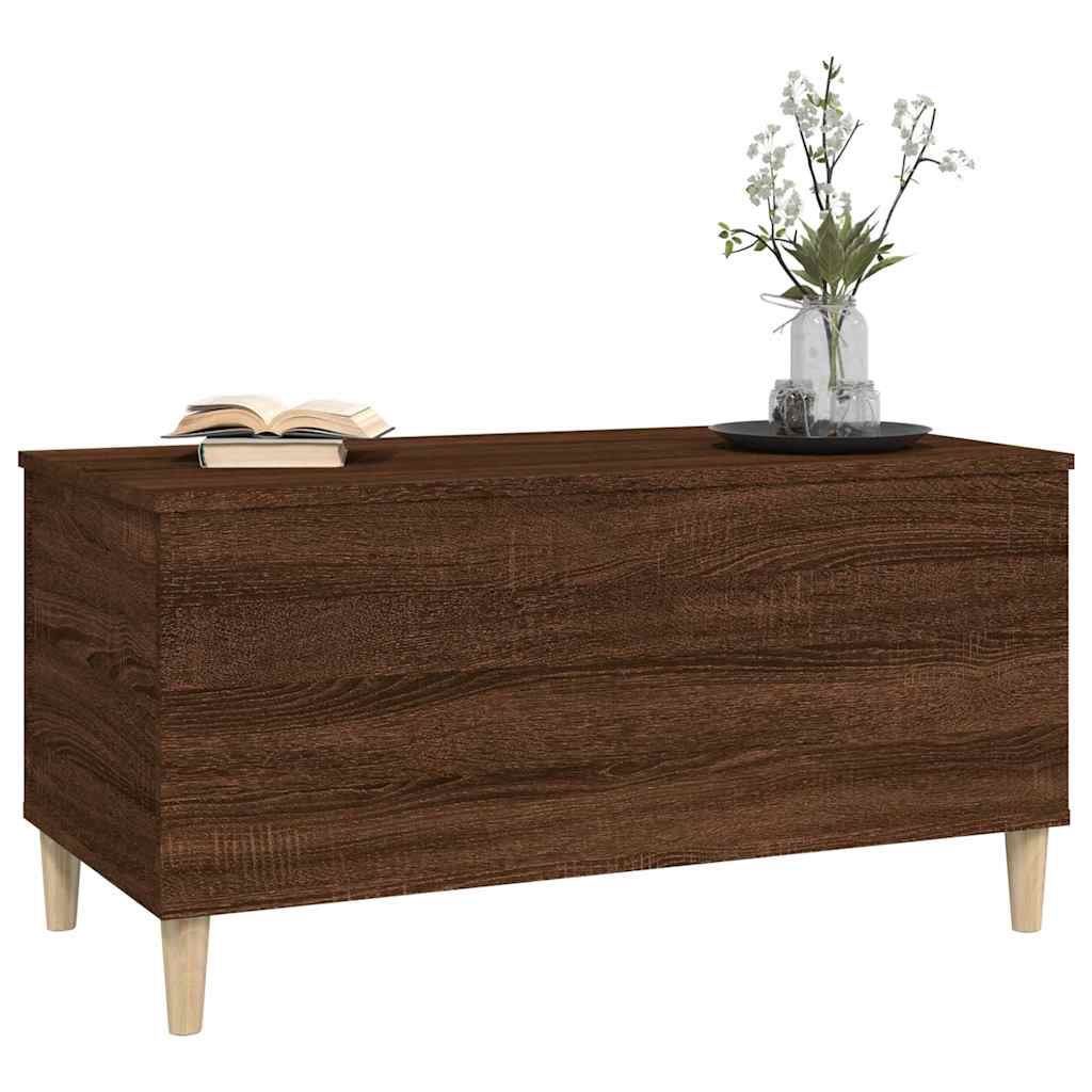 Couchtisch Braun Eichen-Optik 90x44,5x45 cm Holzwerkstoff