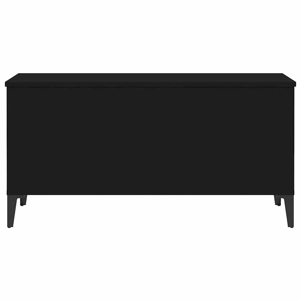 Couchtisch Schwarz 90x44,5x45 cm Holzwerkstoff