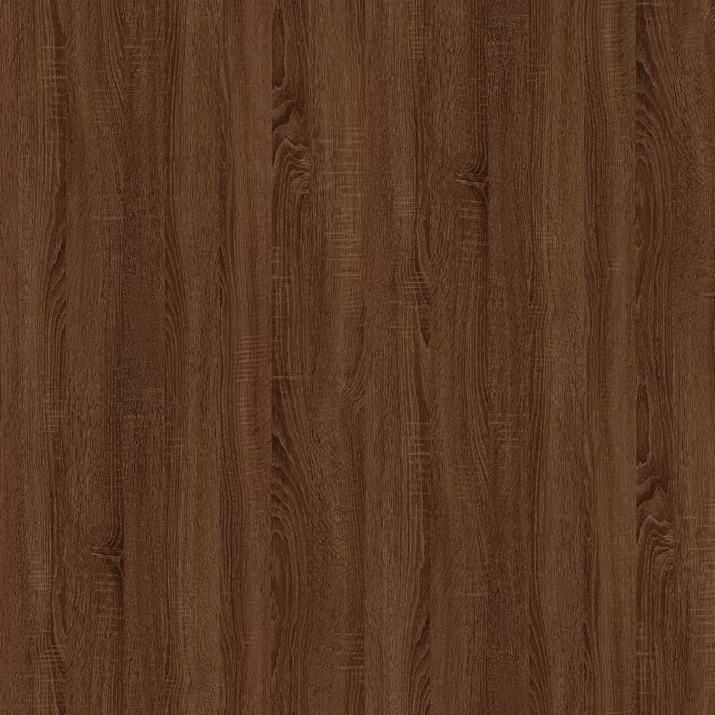 TV-Schrank Braun Eichen-Optik 102x44,5x50 cm Holzwerkstoff