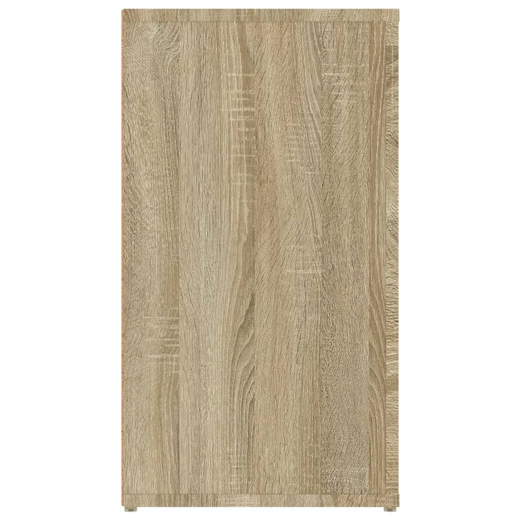 Sideboard Sonoma-Eiche 100x33x59,5 cm Holzwerkstoff