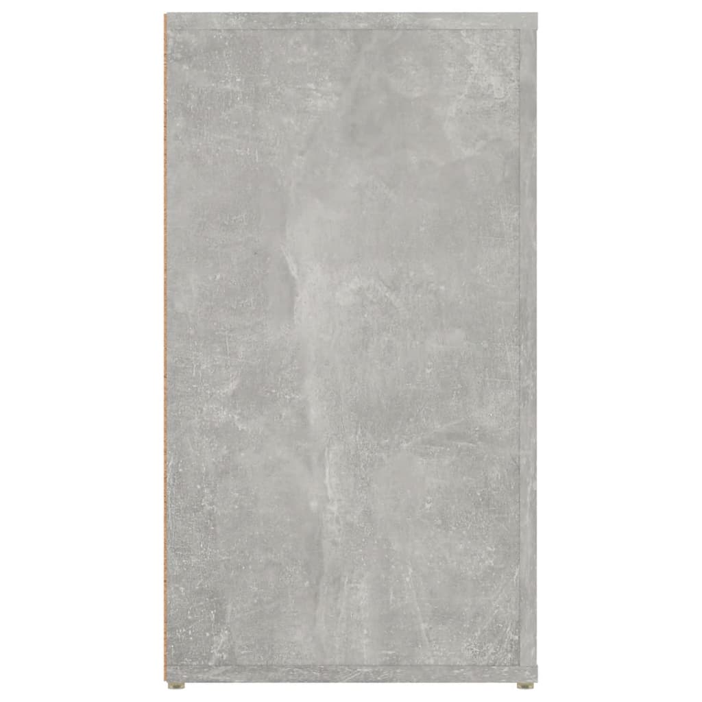 Sideboard Betongrau 100x33x59,5 cm Holzwerkstoff