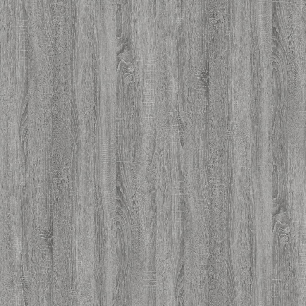 Sideboard Grau Sonoma 100x30x59,5 cm Holzwerkstoff