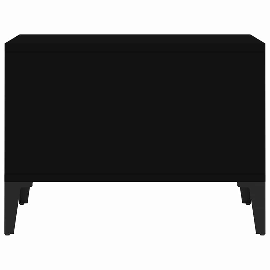 Couchtisch Schwarz 60x50x36,5 cm Holzwerkstoff