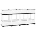 Hochbeet 160x40x71 cm Polypropylen