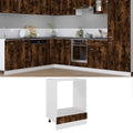 Herdumbauschrank Lyon Räuchereiche 60x46x81,5 cm Holzwerkstoff