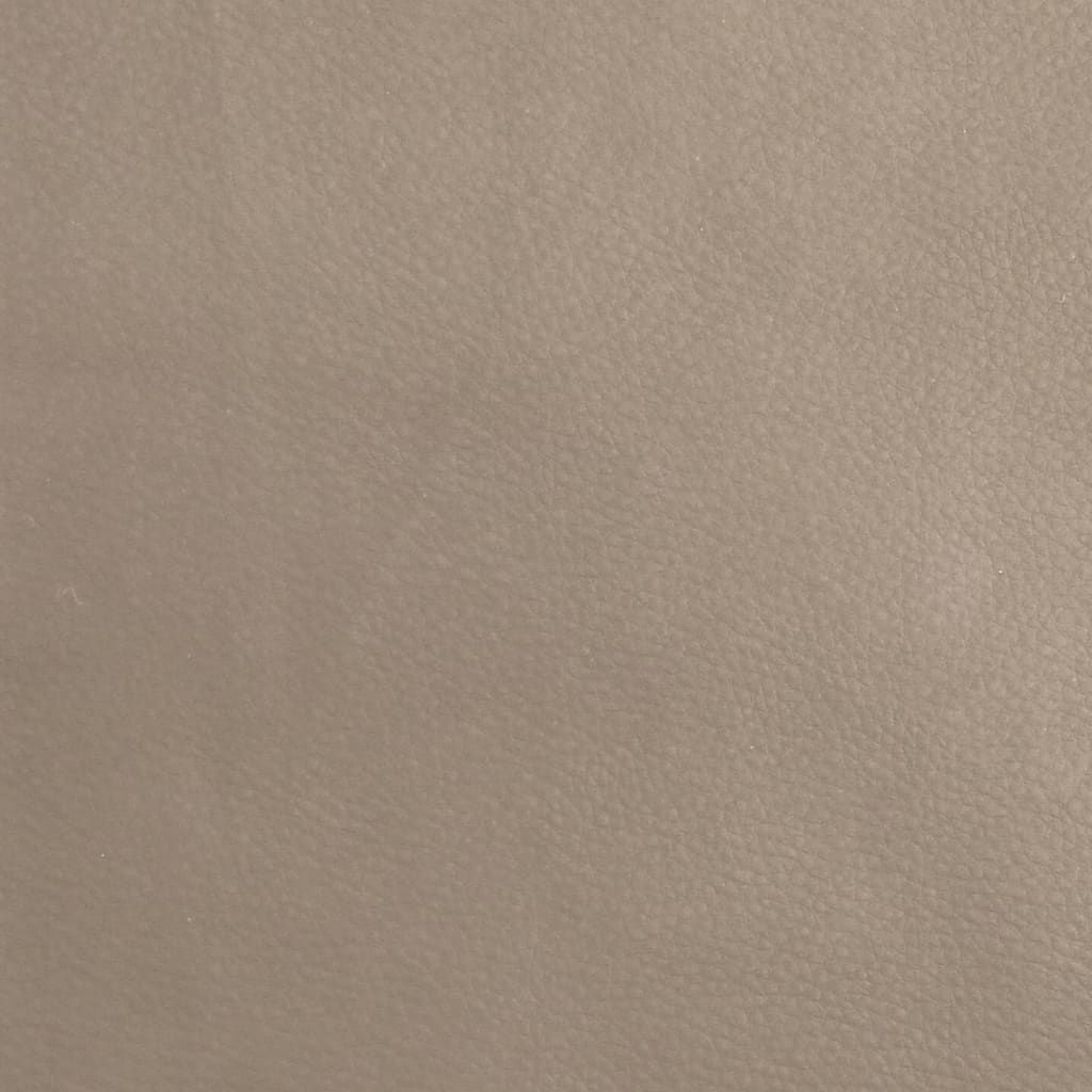 Sitzbank Cappuccino-Braun 100x75x76 cm Kunstleder