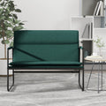 Sitzbank Dunkelgrün 100x64x80 cm Stoff