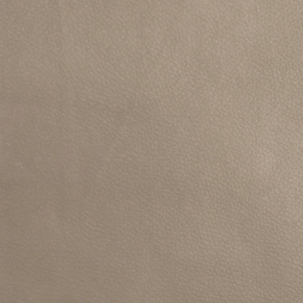 Sitzbank Cappuccino-Braun 100x64x80 cm Kunstleder
