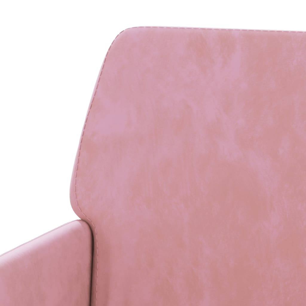 Sessel Rosa 62x79x79 cm Samt