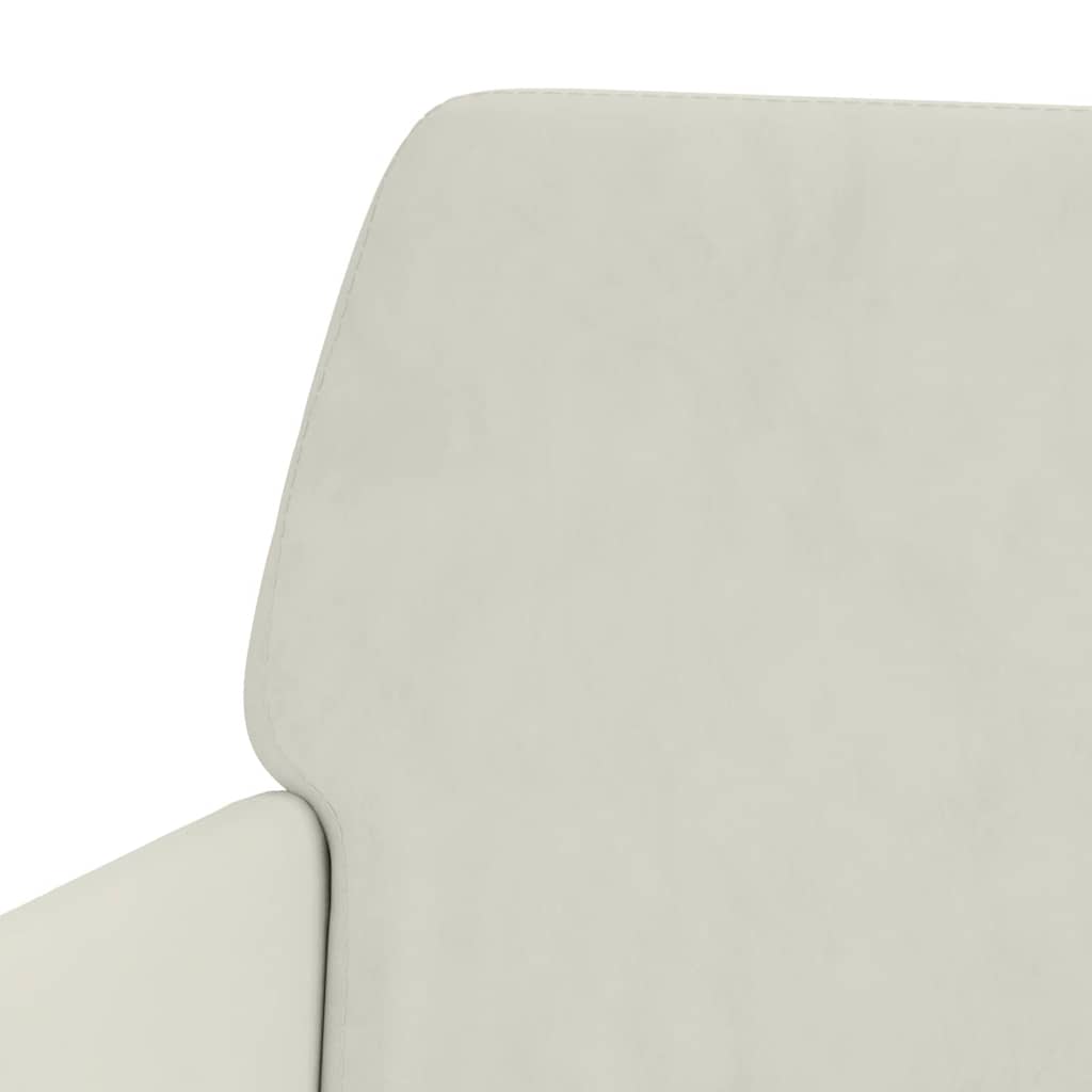 Sessel Creme 62x79x79 cm Samt
