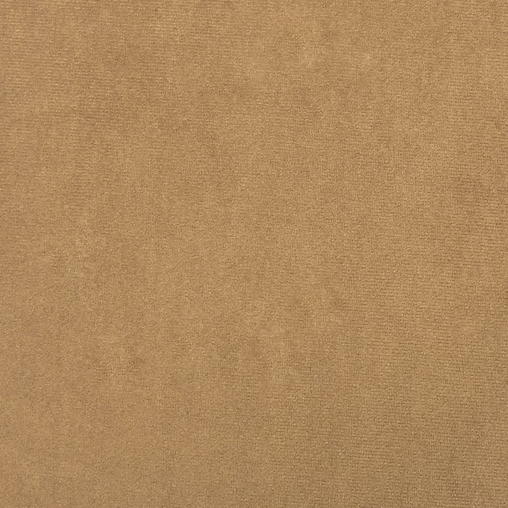 Sessel Braun 63x76x80 cm Samt