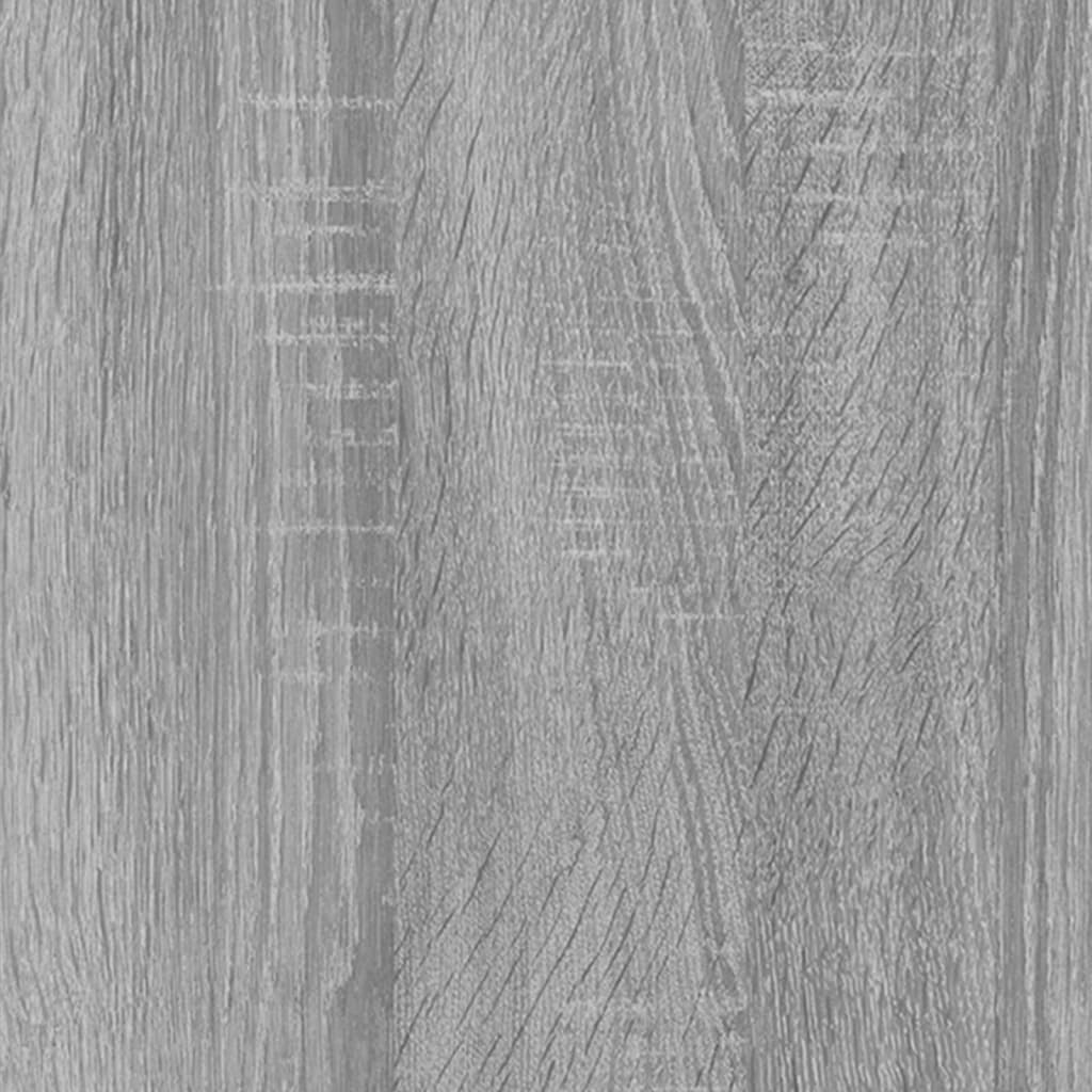 Sideboard Grau Sonoma 91x29,5x65 cm Holzwerkstoff