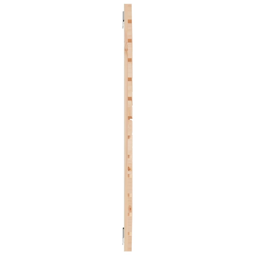 Wand-Kopfteil 96x3x91,5 cm Massivholz Kiefer