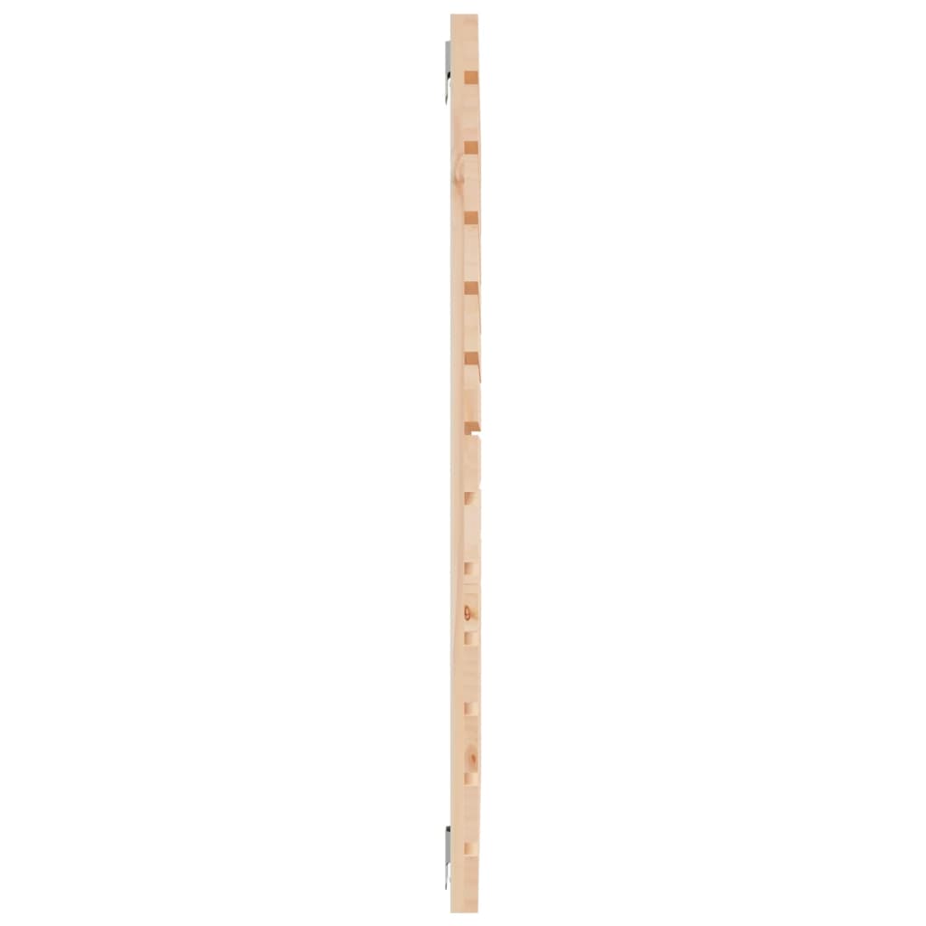 Wand-Kopfteil 126x3x91,5 cm Massivholz Kiefer