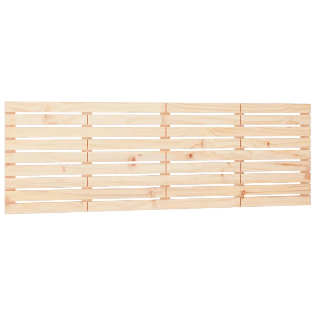 Wand-Kopfteil 166x3x63 cm Massivholz Kiefer