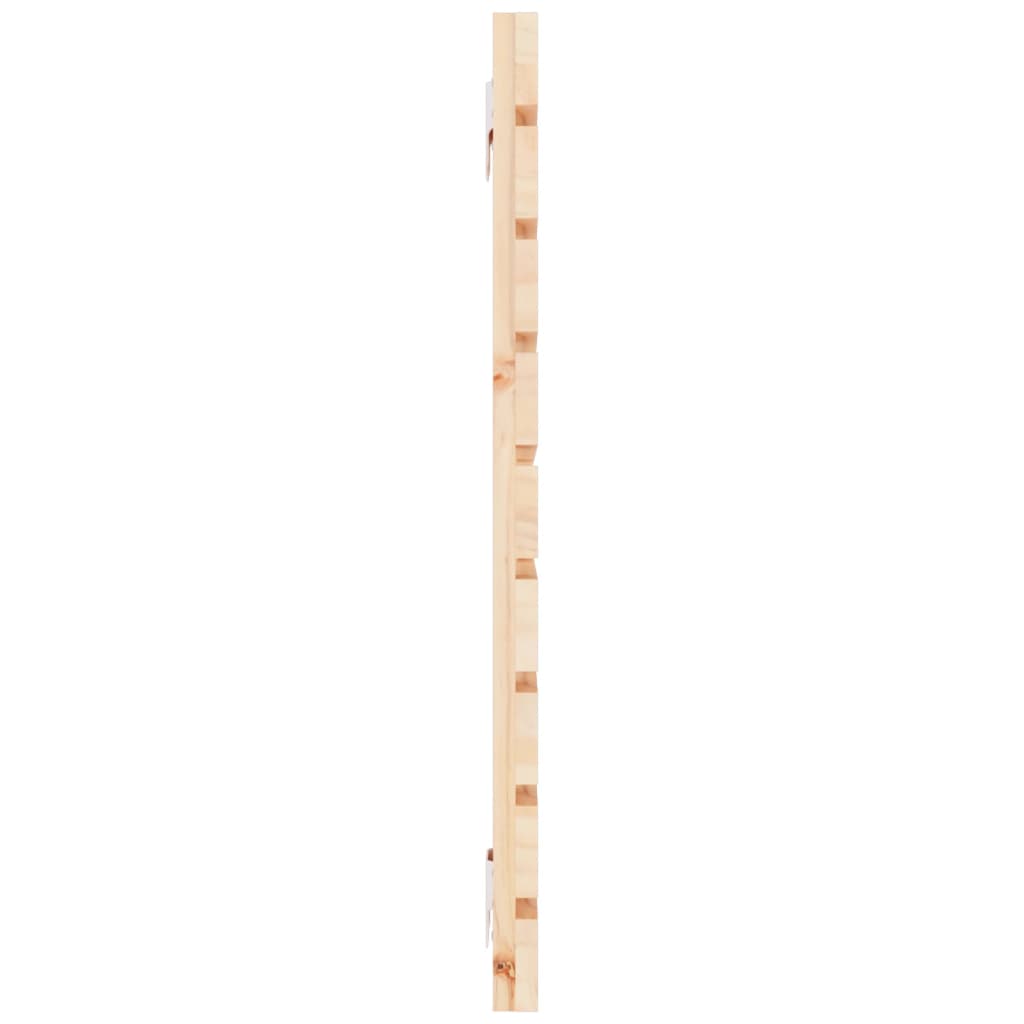 Wand-Kopfteil 141x3x63 cm Massivholz Kiefer