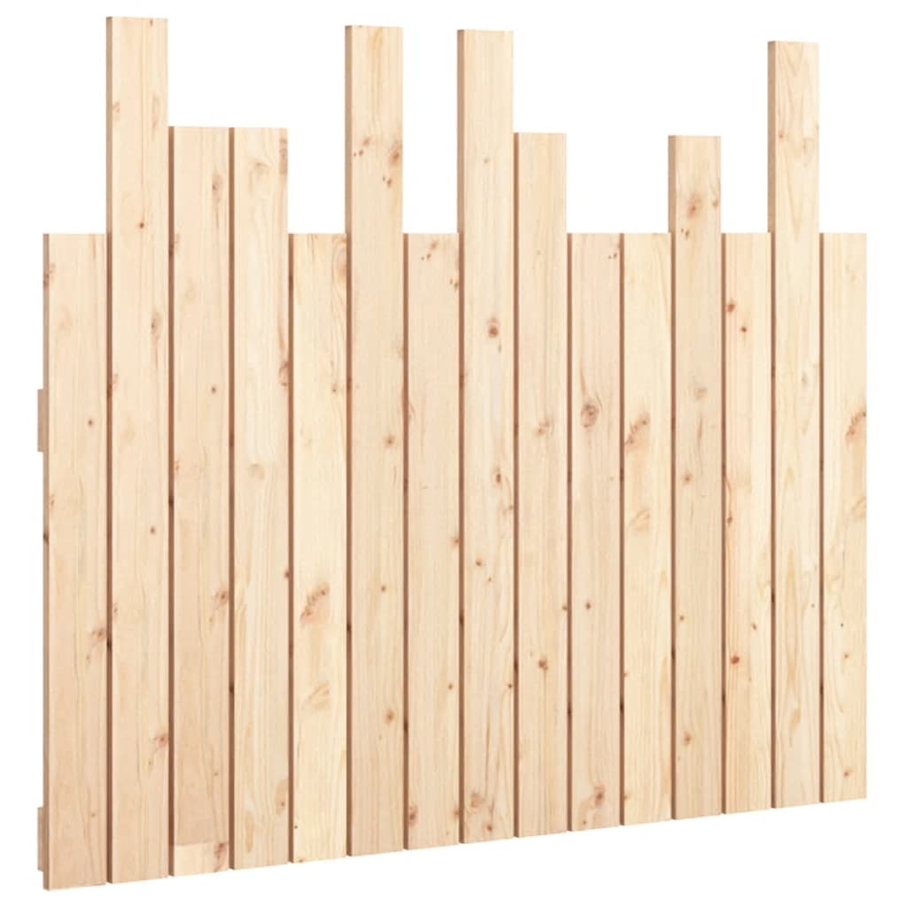 Wand-Kopfteil 95,5x3x80 cm Massivholz Kiefer
