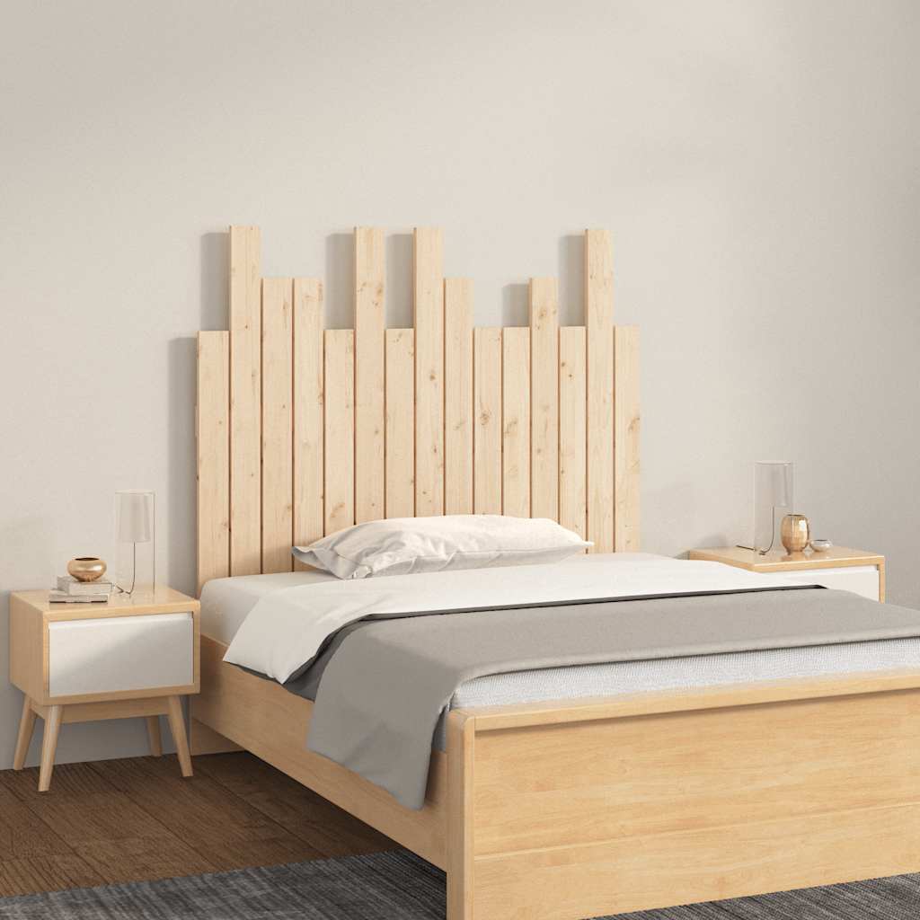 Wand-Kopfteil 95,5x3x80 cm Massivholz Kiefer