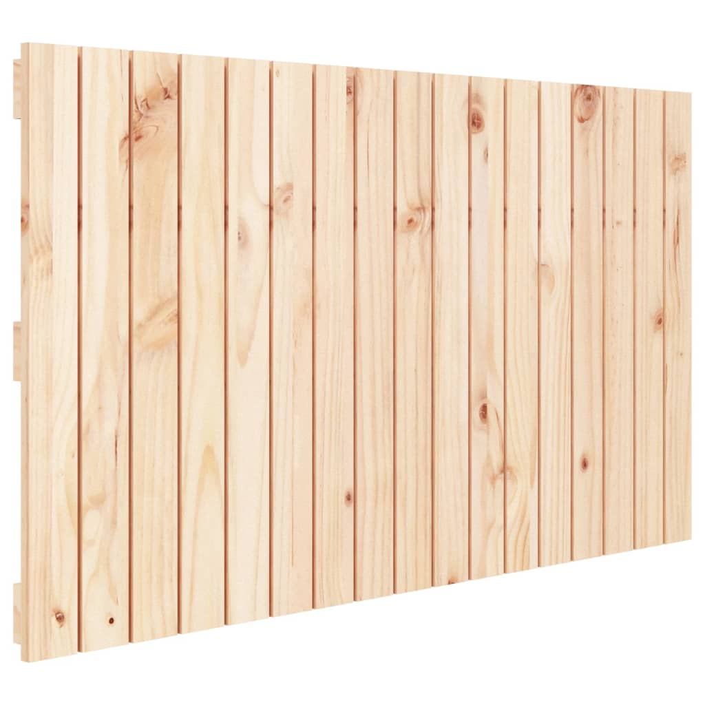 Wand-Kopfteil 108x3x60 cm Massivholz Kiefer