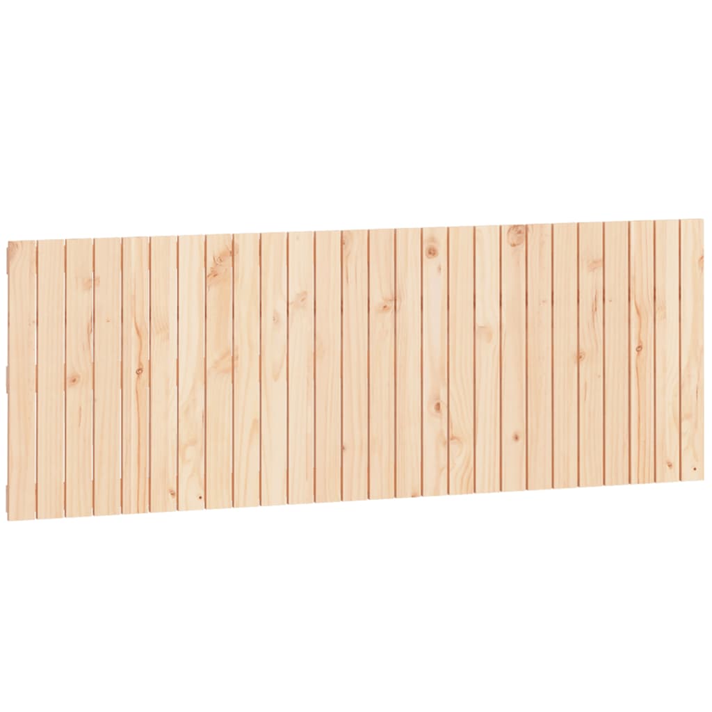 Wand-Kopfteil 166x3x60 cm Massivholz Kiefer