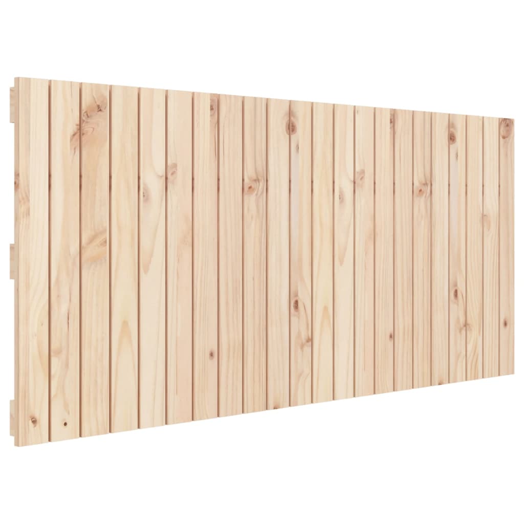 Wand-Kopfteil 140x3x60 cm Massivholz Kiefer