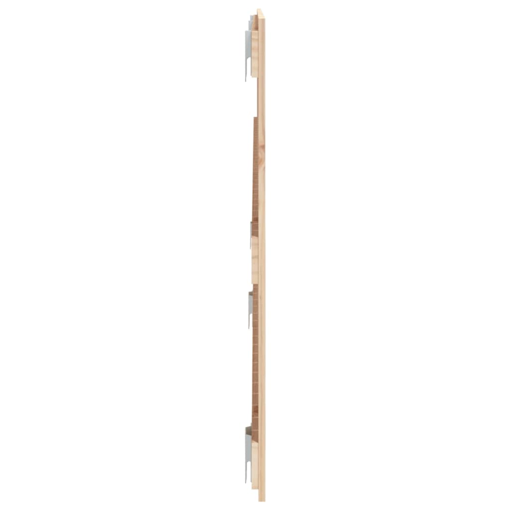 Wand-Kopfteil 140x3x60 cm Massivholz Kiefer