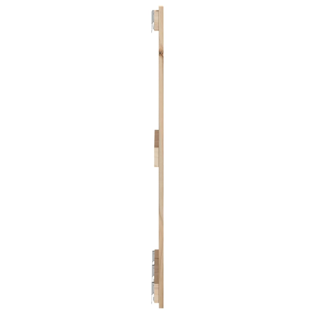 Wand-Kopfteil 185x3x90 cm Massivholz Kiefer