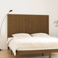 Wand-Kopfteil Honigbraun 185x3x110 cm Massivholz Kiefer