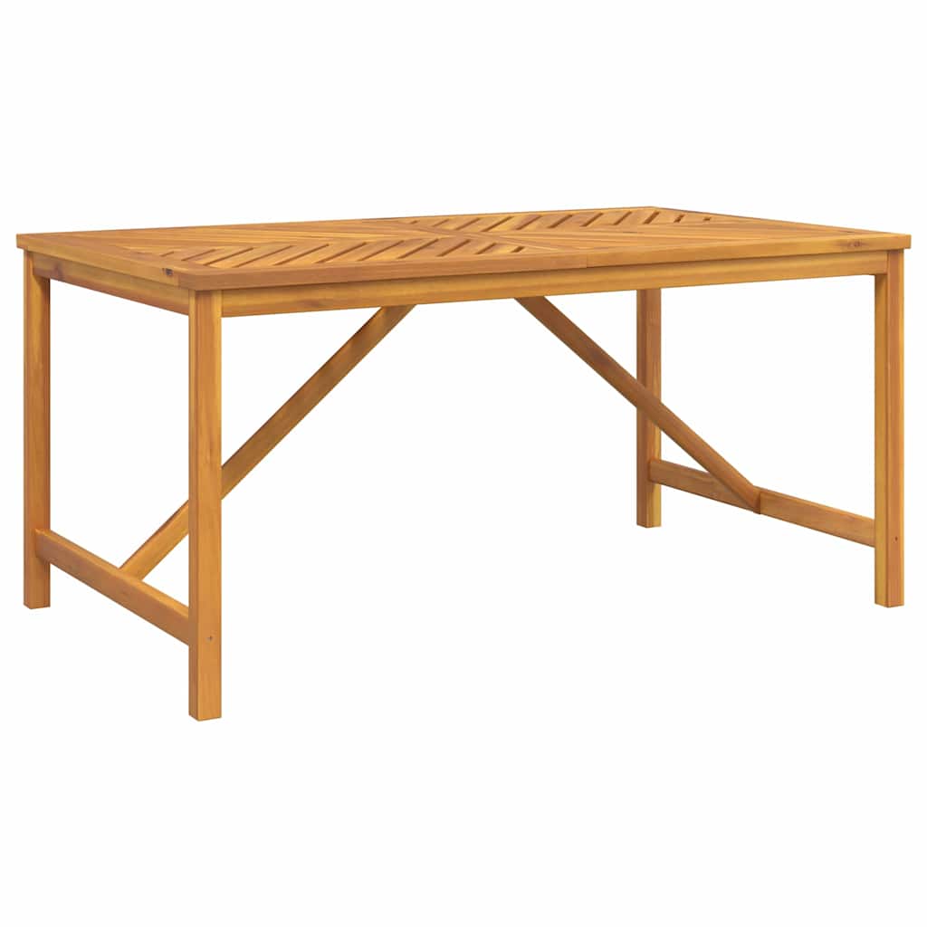 Garten Essgruppe 6 pcs Braun Massivholz Akazie