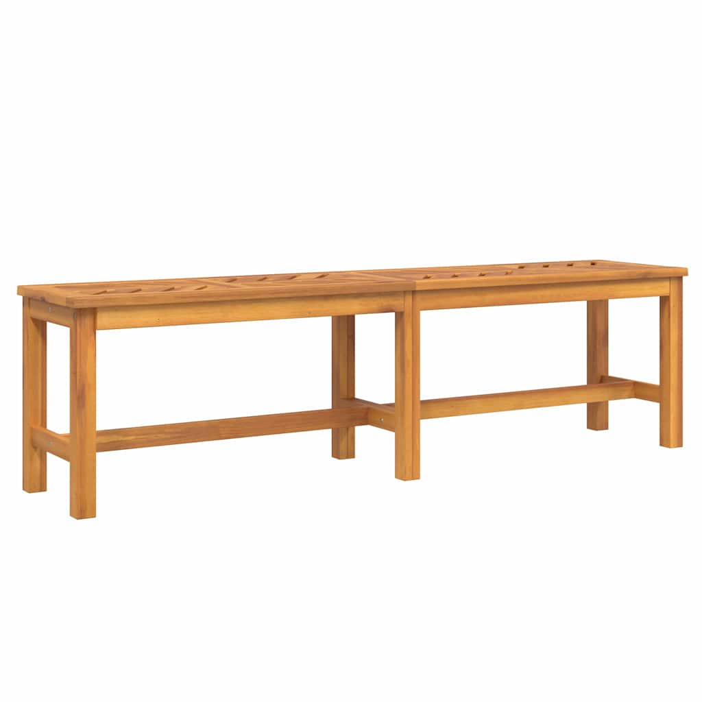 Garten Essgruppe 6 pcs Braun Massivholz Akazie