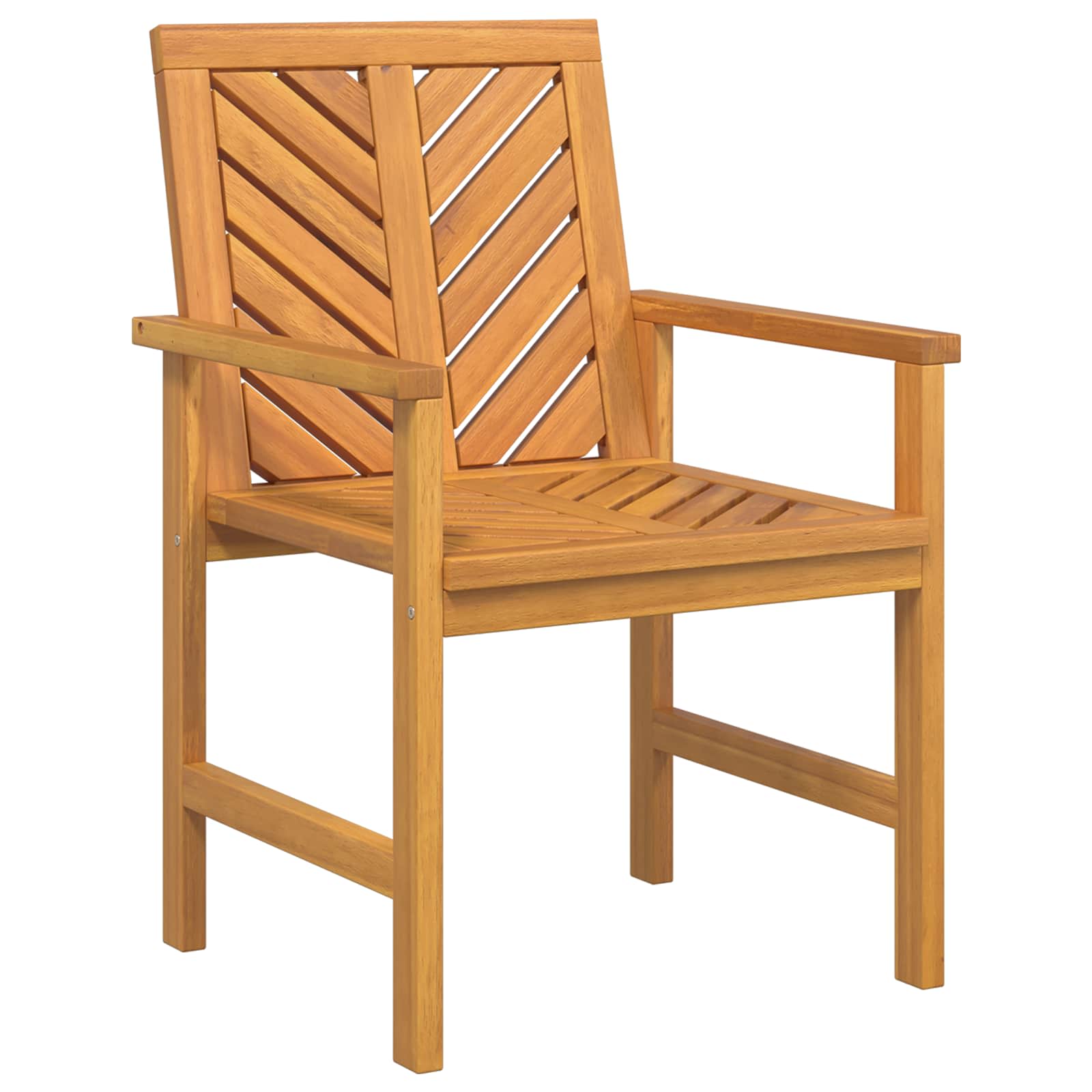 Garten-Lounge-Set 5 pcs Braun Massivholz Akazie
