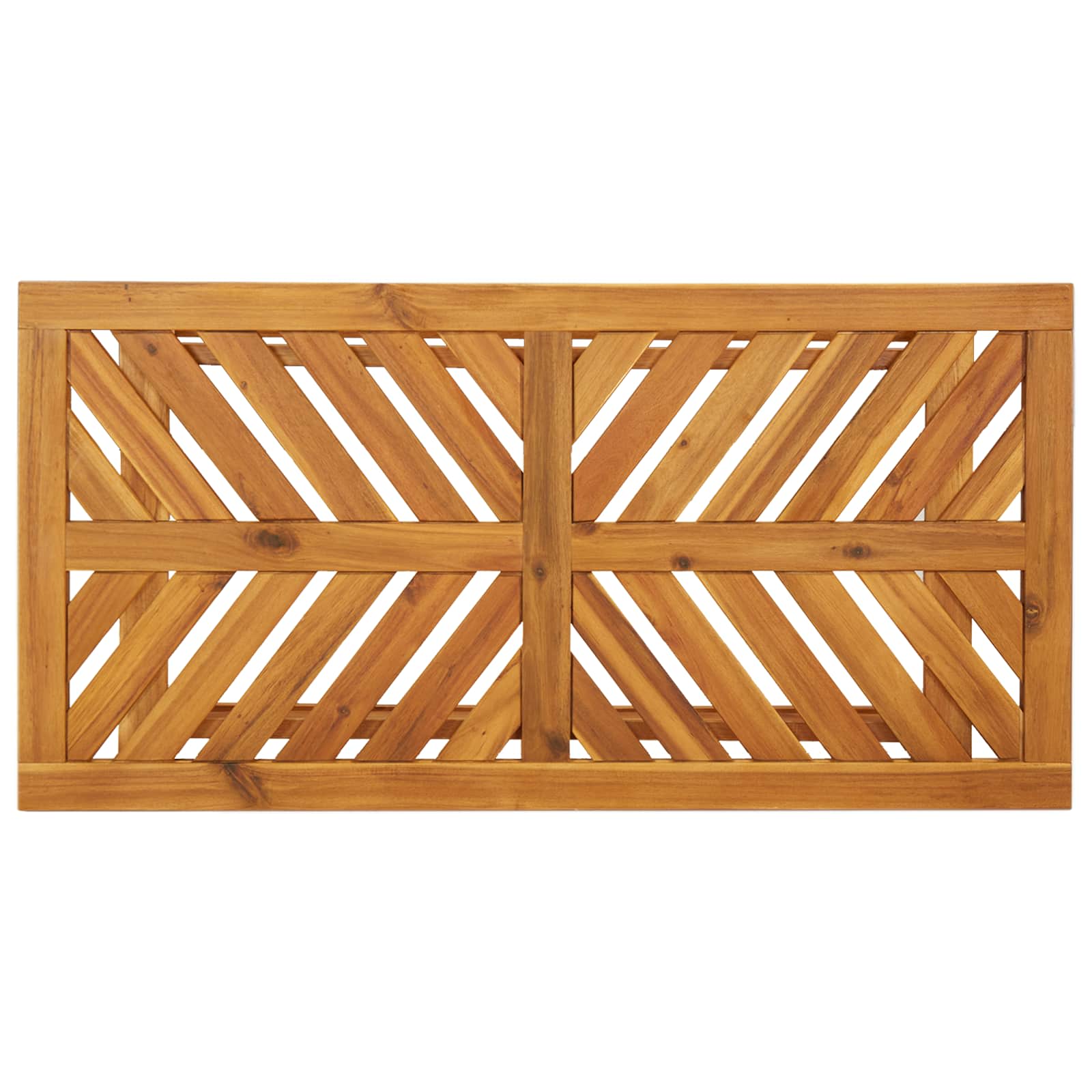 Garten-Lounge-Set 3 pcs Braun Massivholz Akazie