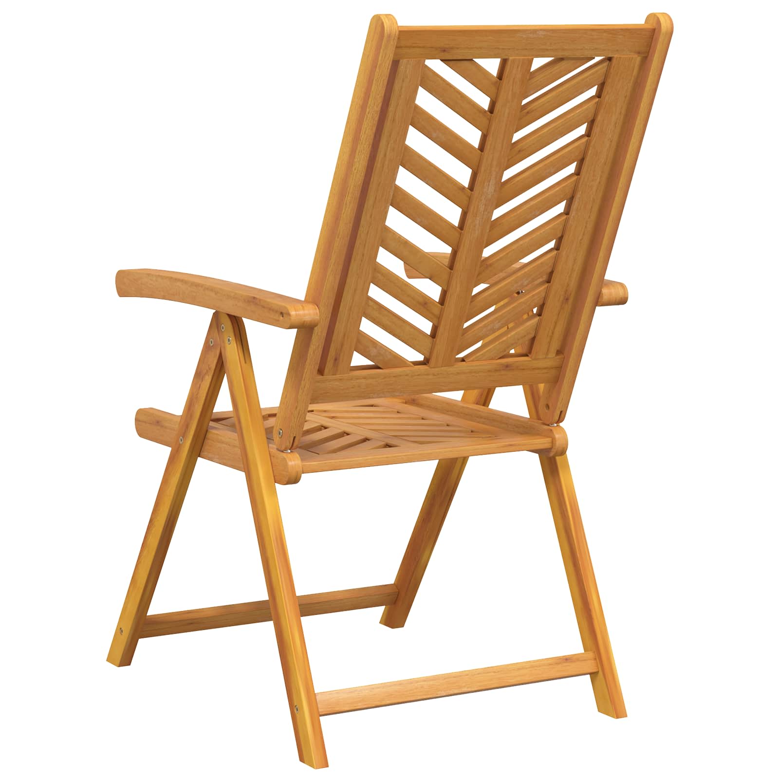 Gartenstuhl 6 pcs Braun 57 x 72 x 109 cm Massivholz Akazie