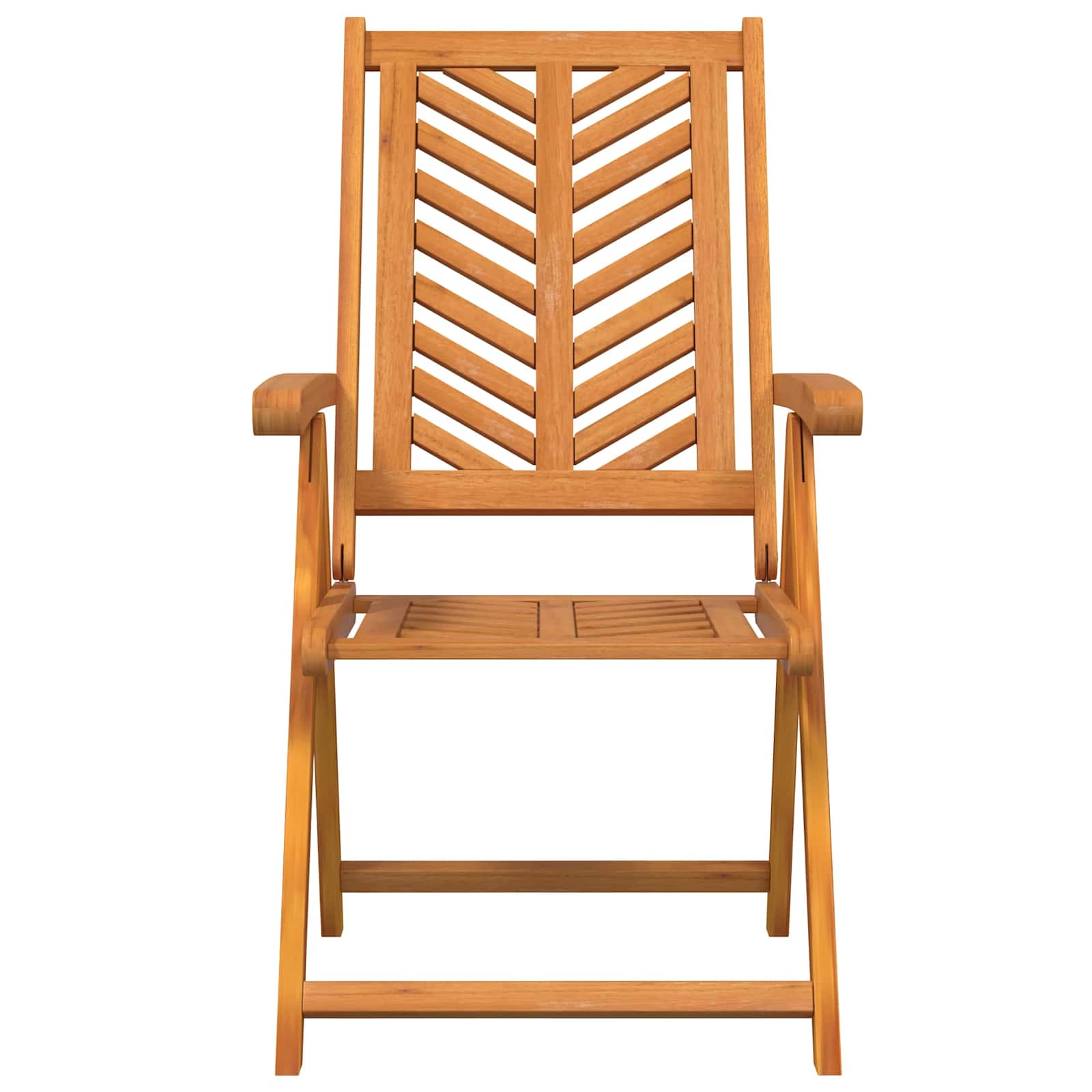 Gartenstuhl 6 pcs Braun 57 x 72 x 109 cm Massivholz Akazie