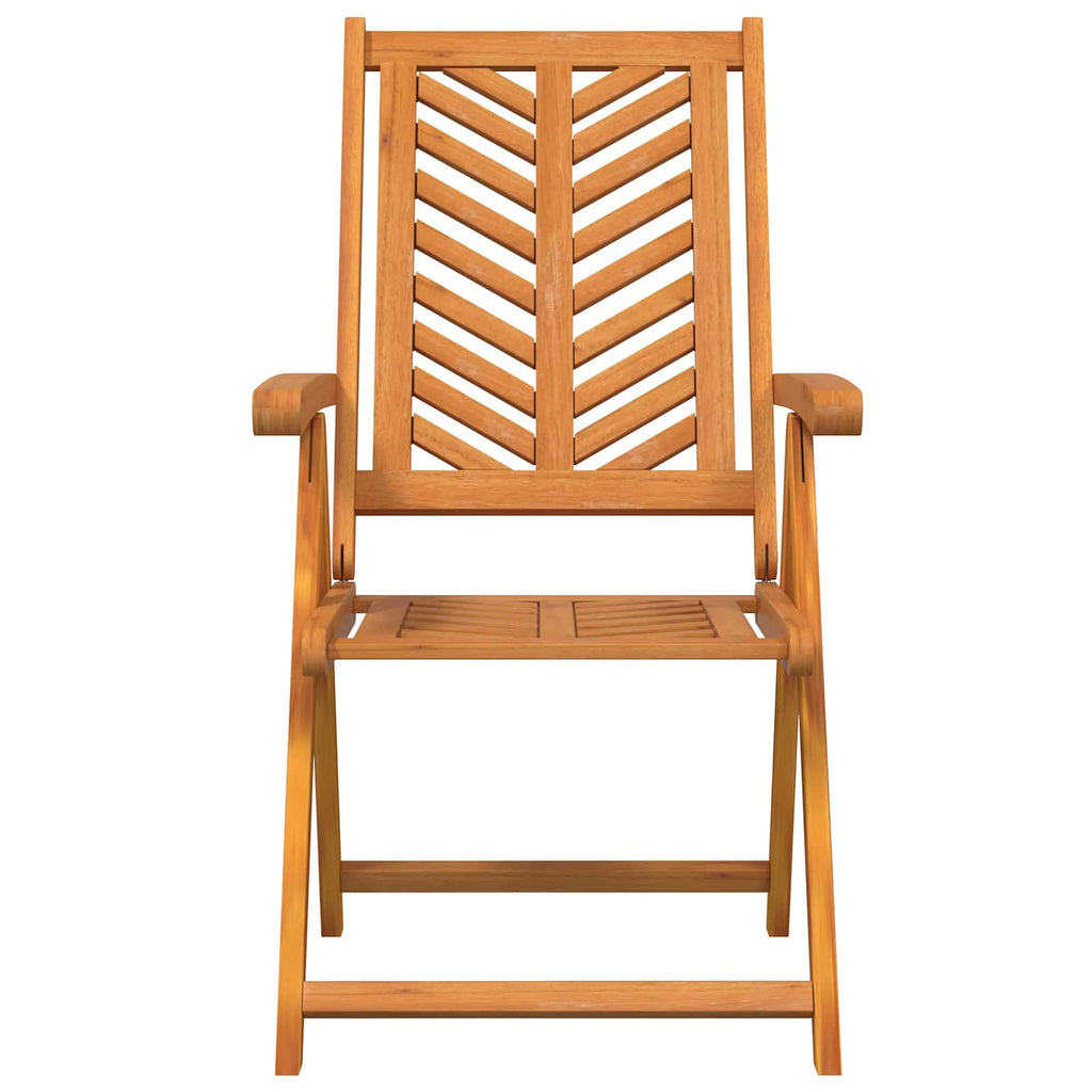 Gartenstuhl 8 pcs Braun 57 x 72 x 109 cm Massivholz Akazie