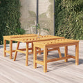 Couchtisch 100x50x45 cm Massivholz Akazie