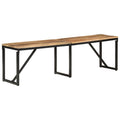 Sitzbank 160x35x46 cm Massivholz Mango