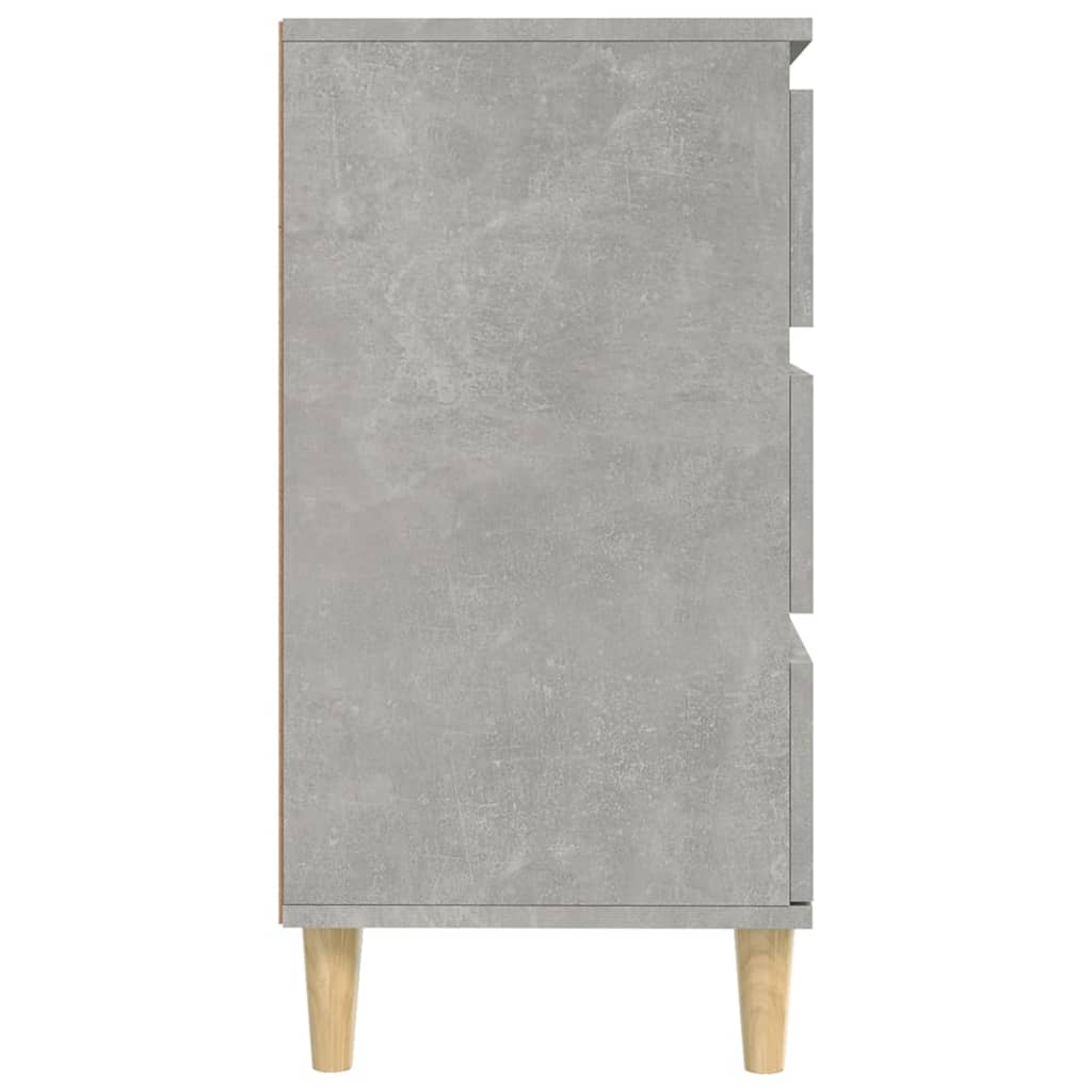 Sideboard Betongrau 60x35x70 cm Holzwerkstoff