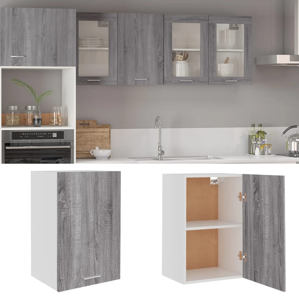 Hängeschrank Lyon Grau Sonoma 39,5x31x60 cm Holzwerkstoff