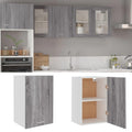 Hängeschrank Lyon Grau Sonoma 39,5x31x60 cm Holzwerkstoff