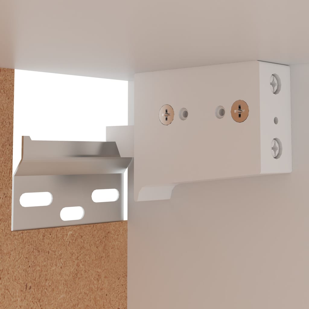 Hängeschrank Lyon Braun Eichen-Optik 39,5x31x60 cm Holzwerkstoff
