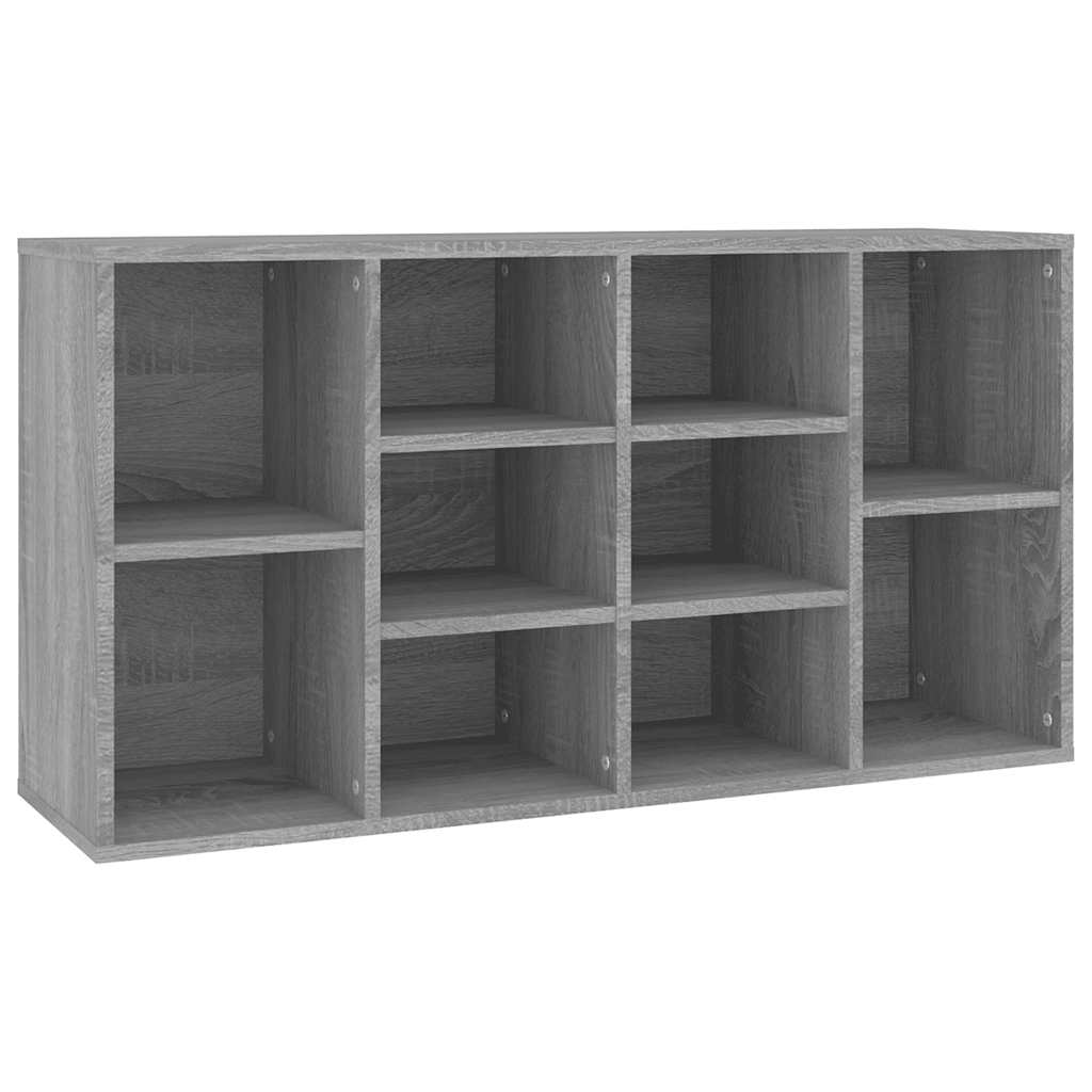 Schuhbank Grau Sonoma 103x30x55 cm Holzwerkstoff