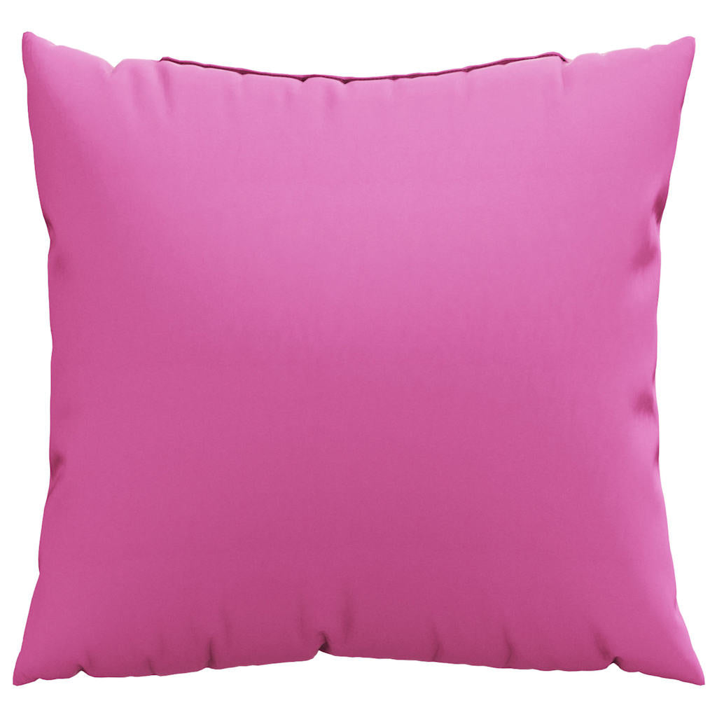 Streupillows Uni 4 pcs Rosa 50 x 50 cm Polyesterstoff